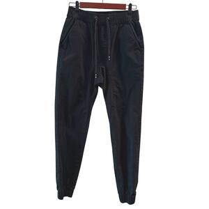 Italymorn Men’s Black Jogger Pants Size XS